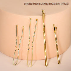 Teenitor pinzas bobby rubias de 2,75 pulgadas, ideal para recogidos elegantes.