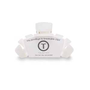 Pinza TELETIES grande con agarre fuerte para cabello grueso