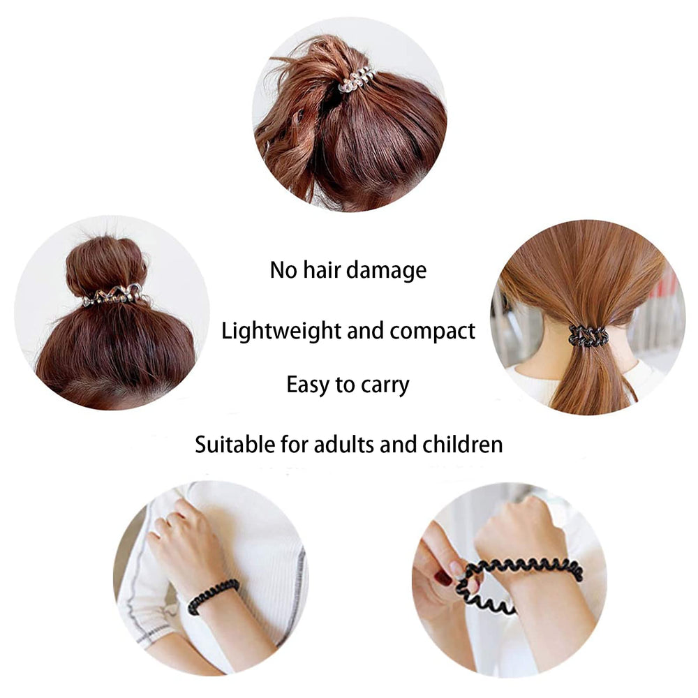 Teqifu coleteros espiral uso diario, combinables con cualquier look.
