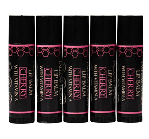 Terra Lotus bálsamo labial cereza en tubo para hidratación duradera