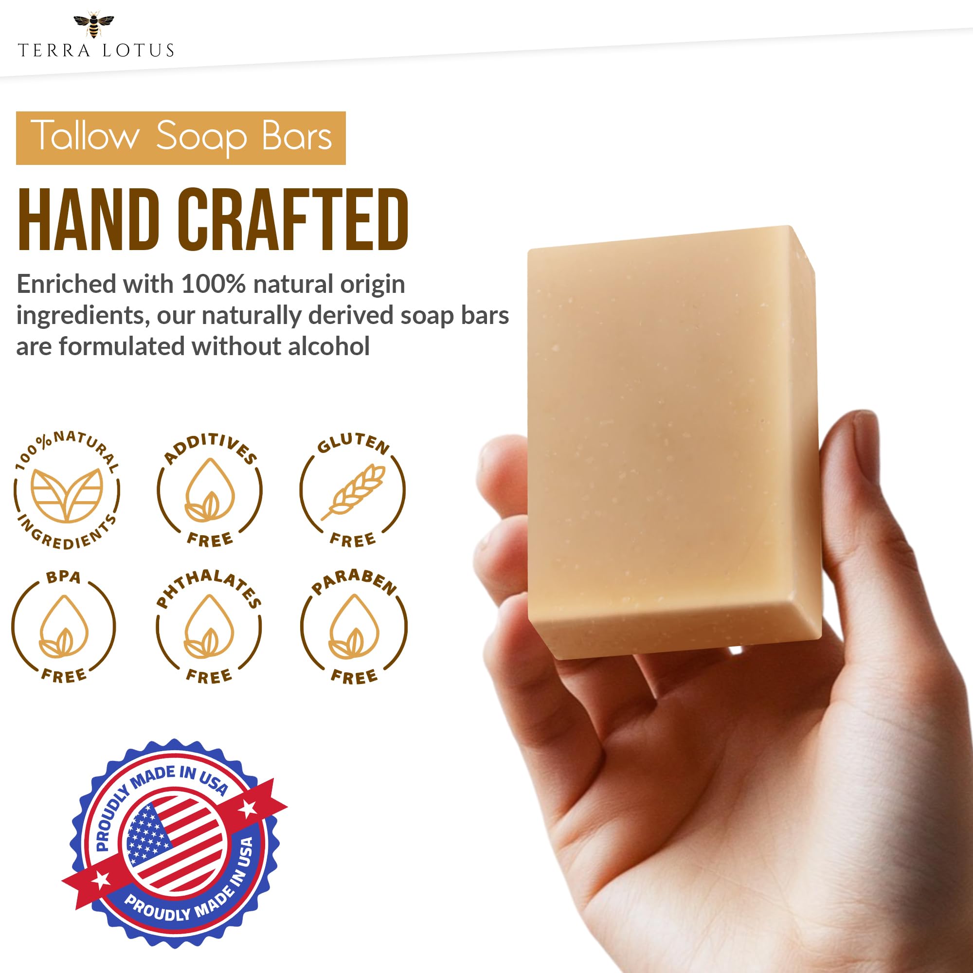 Terra Lotus handcrafted small-batches ensure consistent quality.