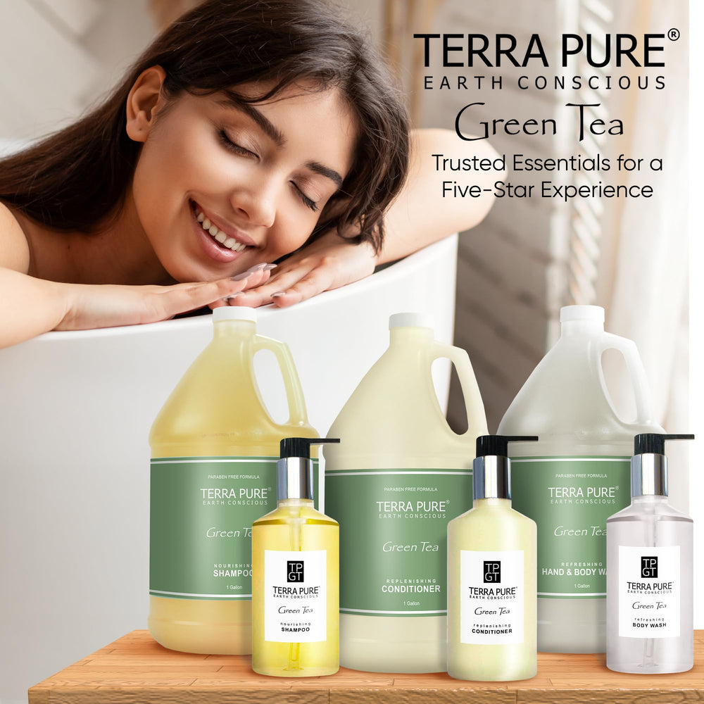 Presentación elegante Terra Pure para hoteles y alojamientos