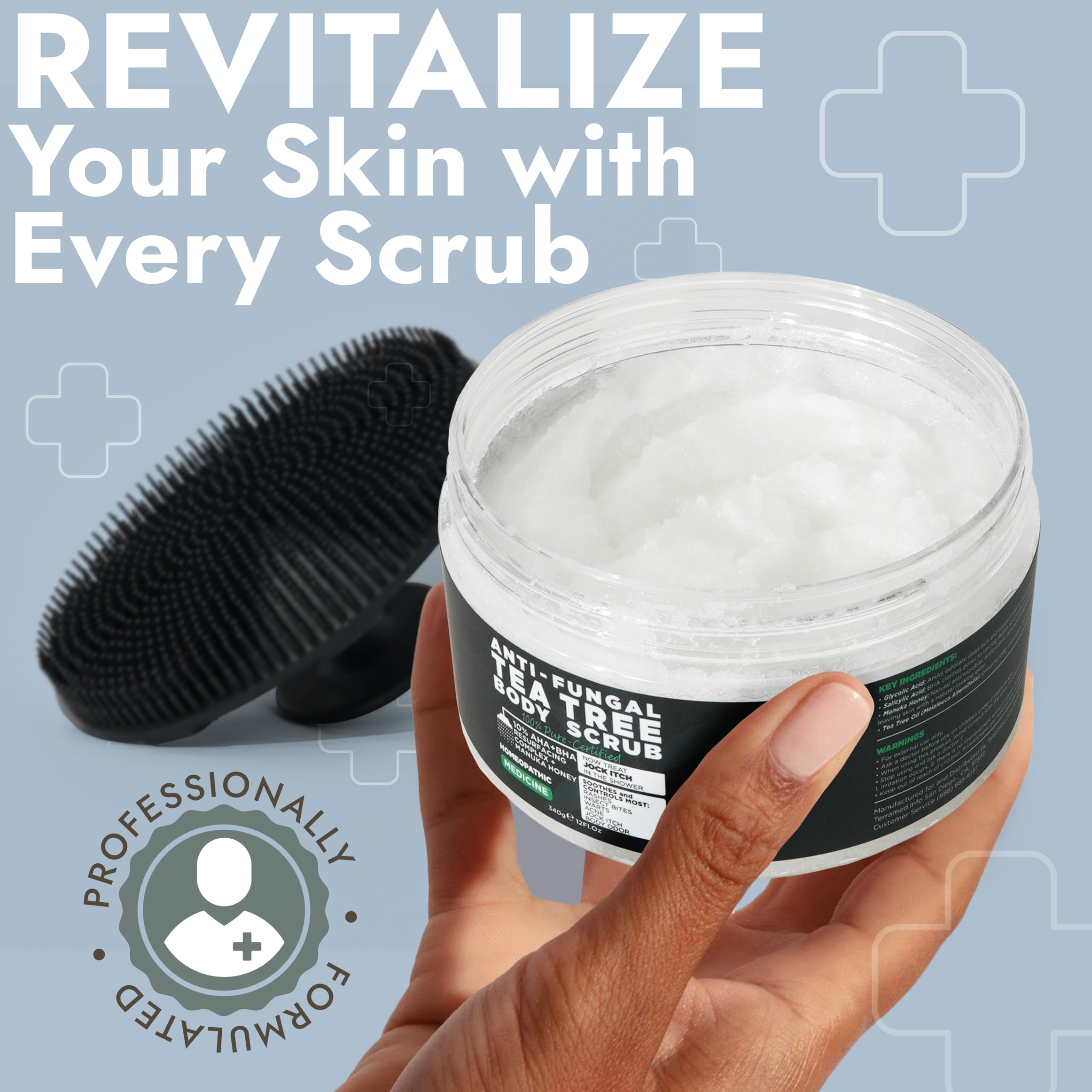 Terramed Just Think Comfort cuidado de piel sensible con ingredientes naturales