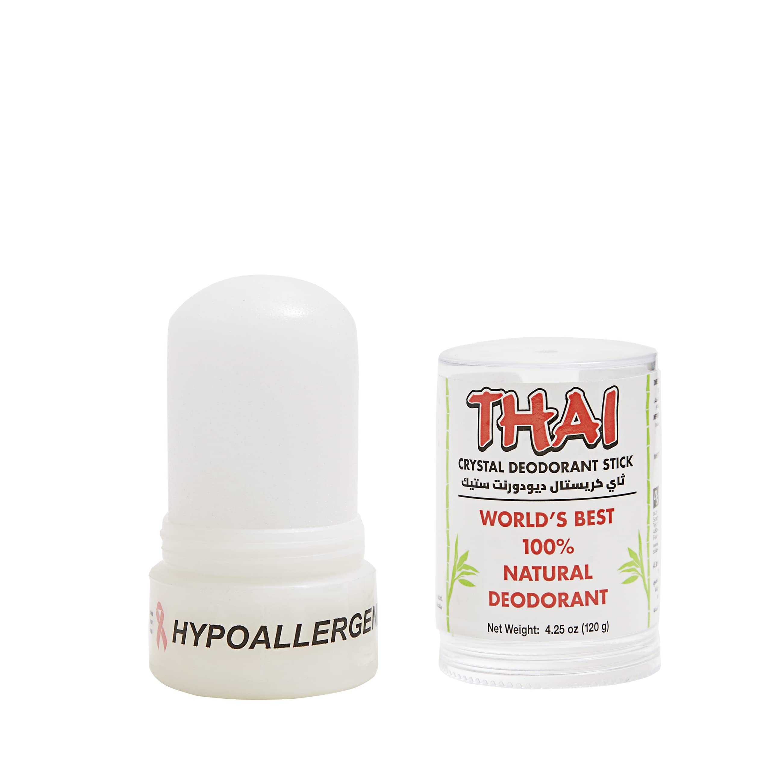 Thai Deodorant Stone protección de 24 horas para sensación de frescura