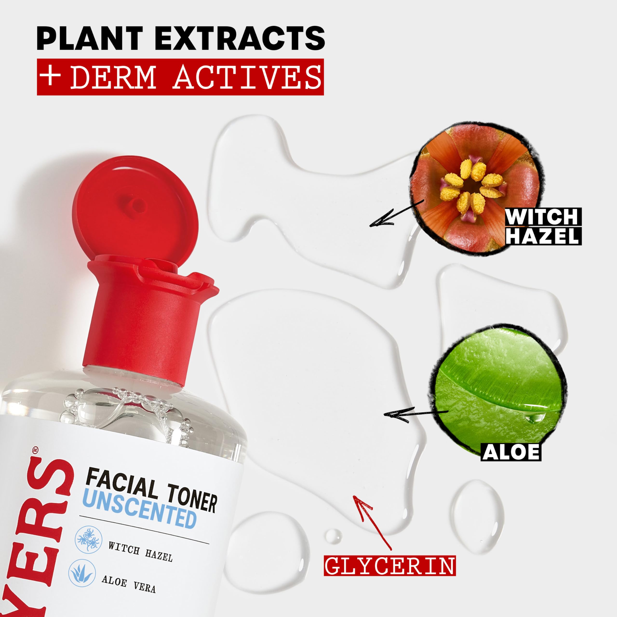 THAYERS Toner Ingredientes Naturales y Hamamelis para cuidado suave