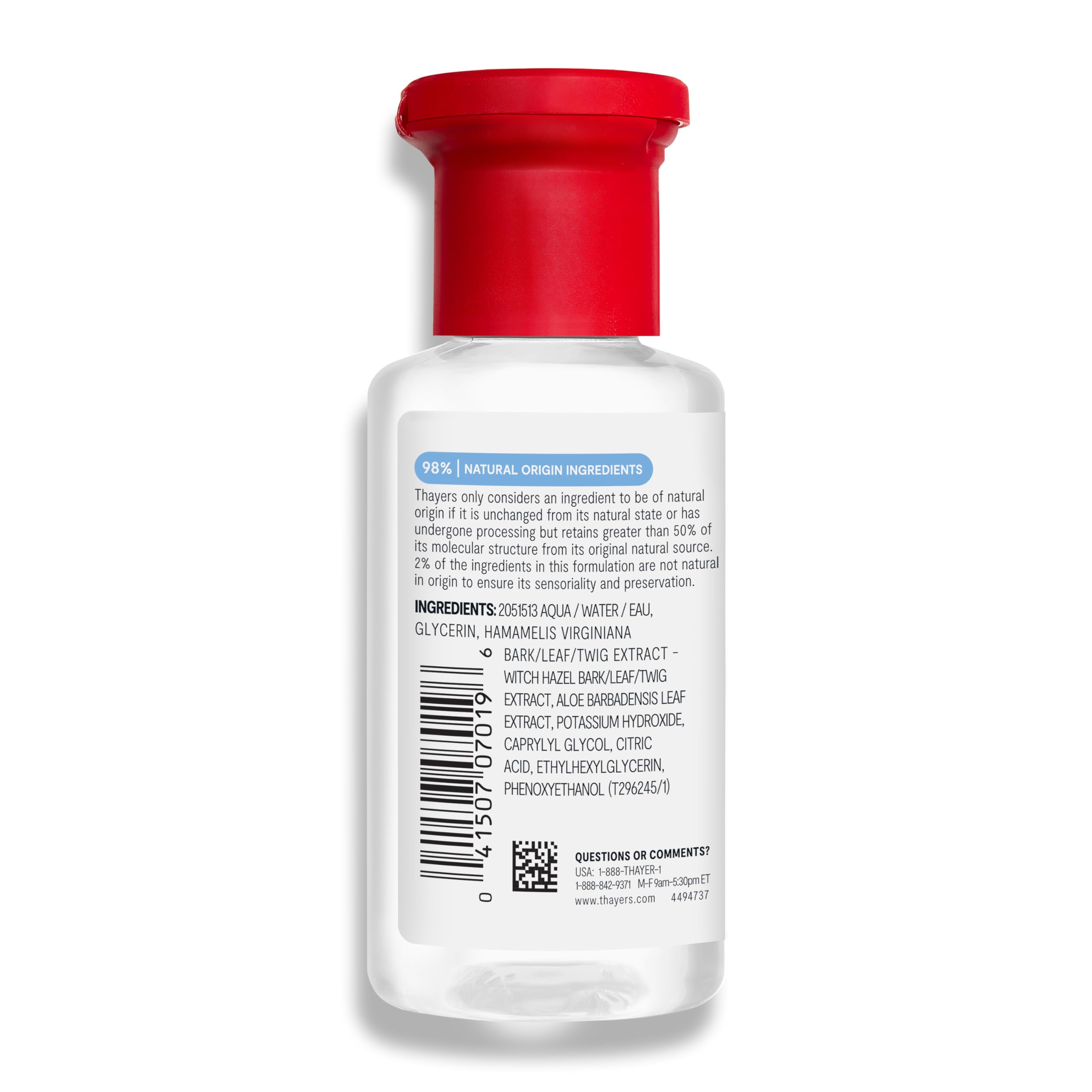 THAYERS Toner Ritual de Belleza prepara la piel para el maquillaje