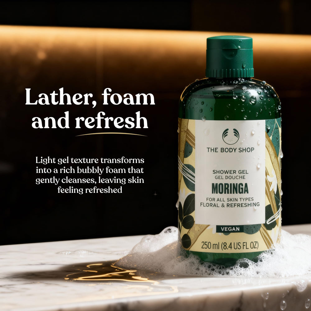 The Body Shop aloe vera orgánico, hidratación suave durante la ducha.