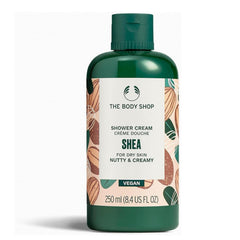The Body Shop Shea Shower Cream en botella, hidratación suave para piel seca