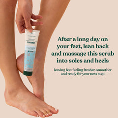 The Body Shop crema para pies menta, aroma mentolado que refresca.
