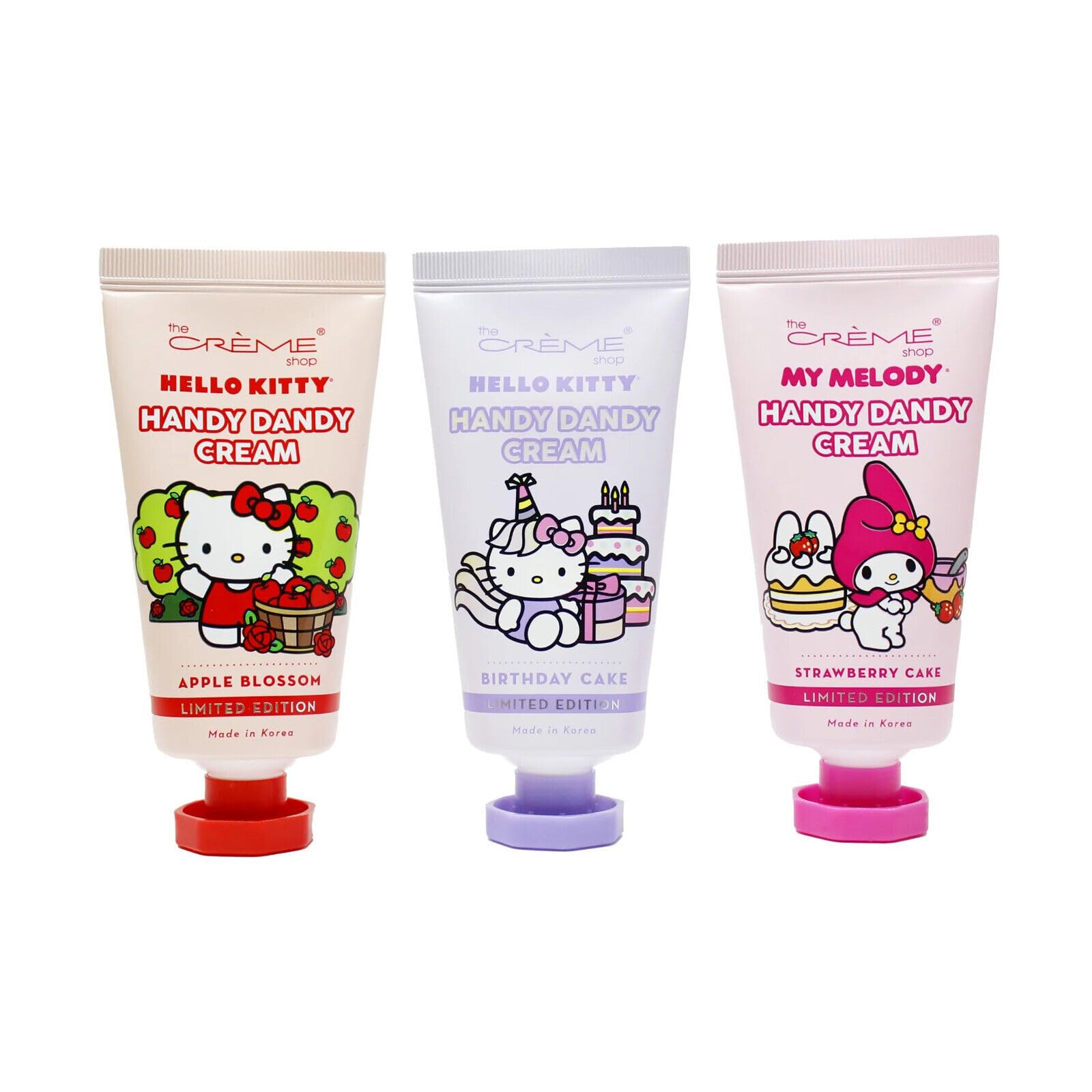 The Crème Shop crema de manos Hello Kitty edición limitada, hidratación profunda para piel seca sin residuo graso