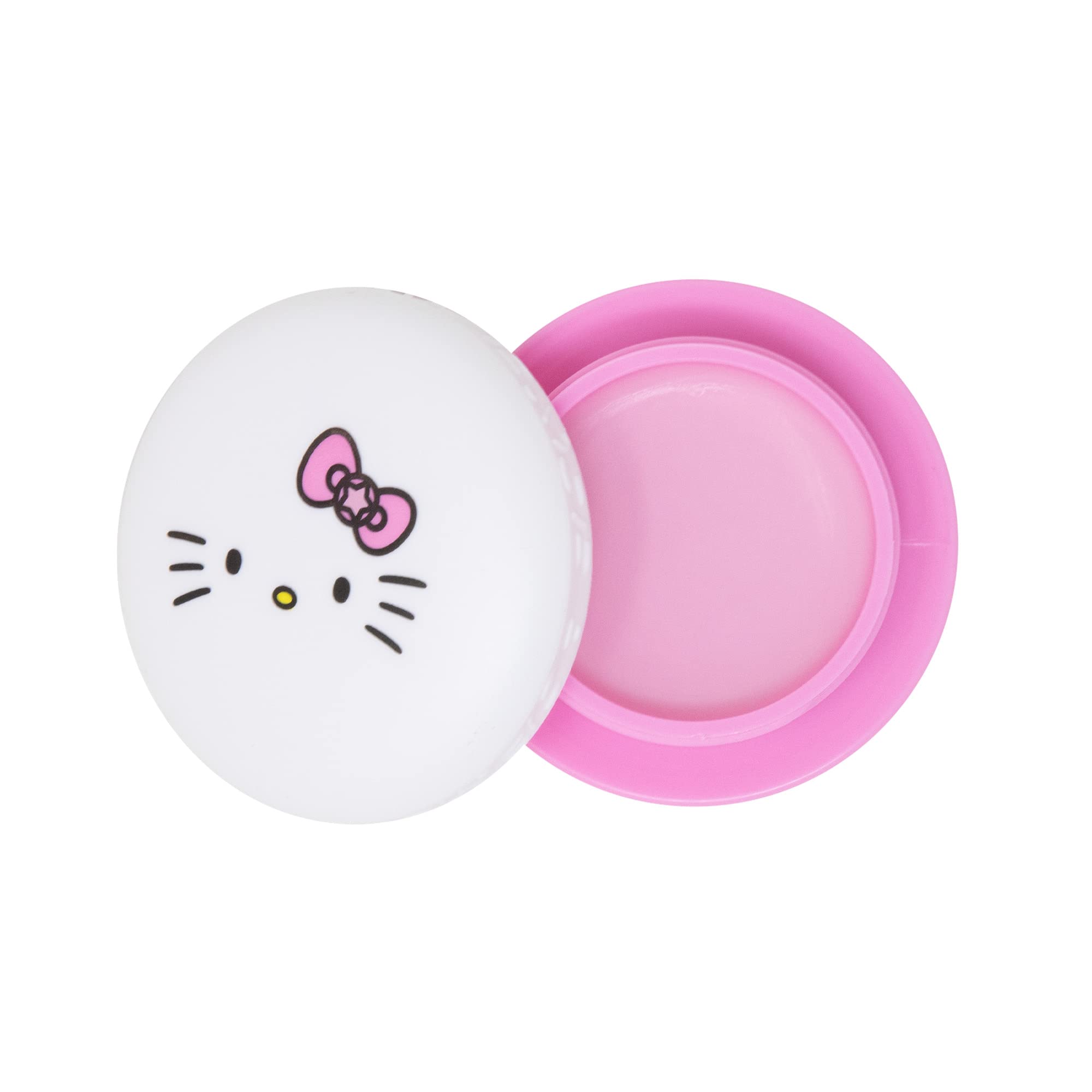 Empaque de The Crème Shop con Hello Kitty, práctico para bolso y retoques.