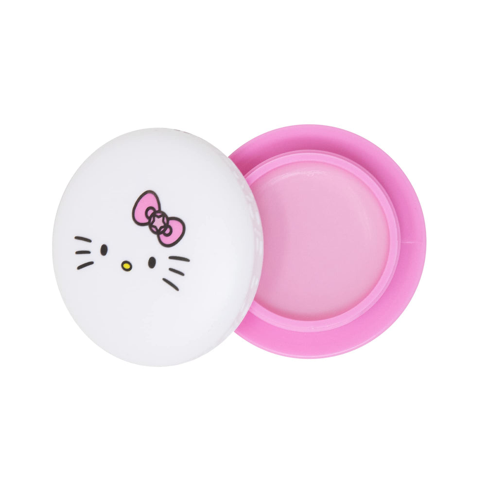 Empaque de The Crème Shop con Hello Kitty, práctico para bolso y retoques.