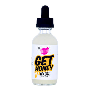 The Doux Get Honey Serum: botella con goteo para aplicación precisa y ligera, hidratación suave