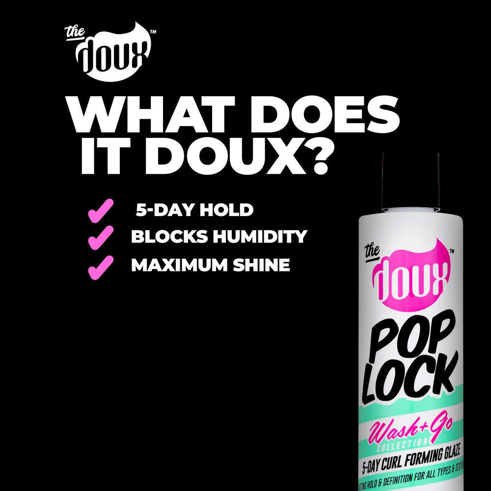 Rizos con brillo natural gracias a The Doux POP LOCK