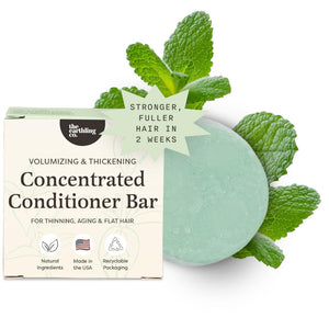 The Earthling Co. barra acondicionadora voluminizadora para cabello fino aporta cuerpo.