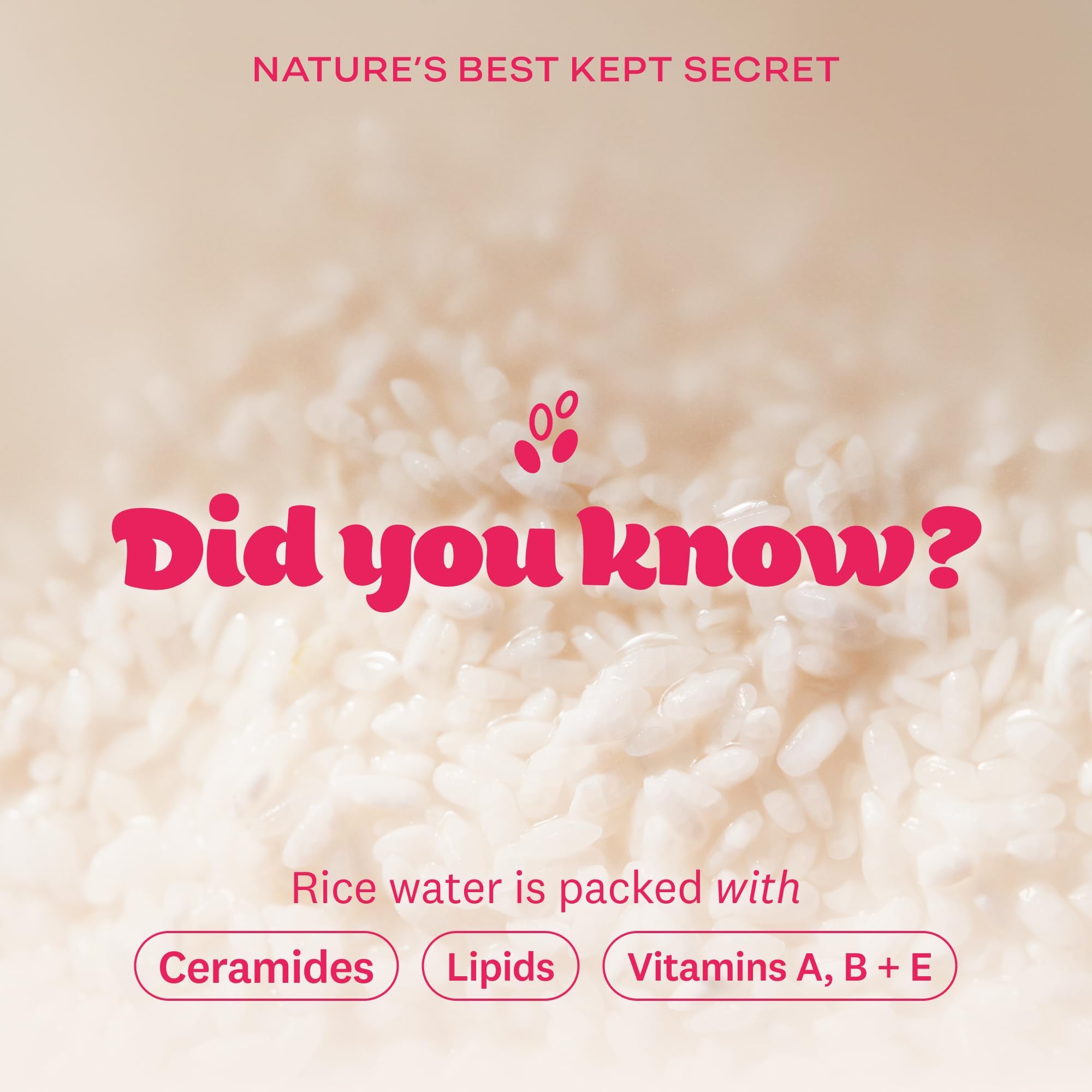Rice Water Bright elimina maquillaje impermeable y SPF con suavidad para una limpieza suave.