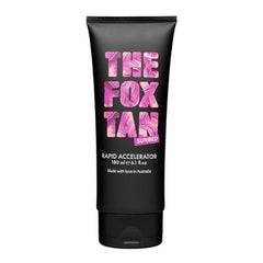The Fox Tan Rapid Accelerator, botella lista para aplicar, acelera el bronceado en cabina.