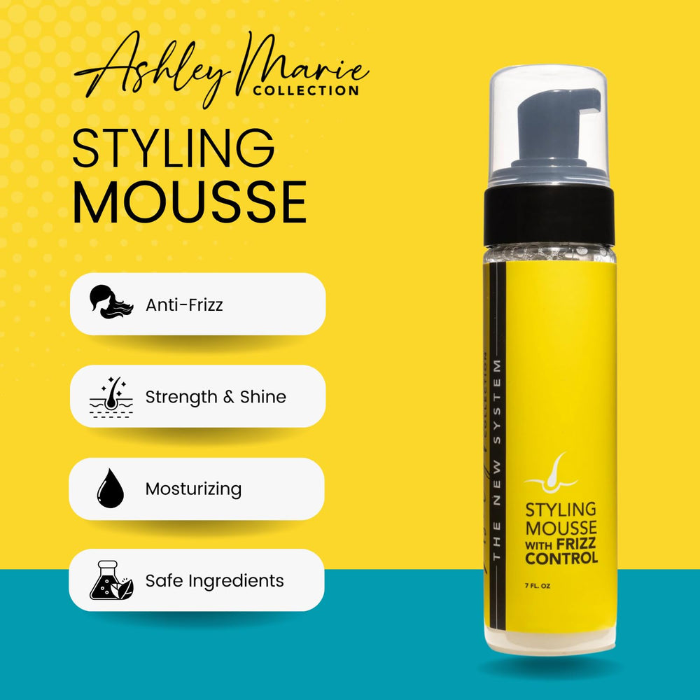 The Hair Diagram Ashley Marie Mousse apto para color con fórmula suave.