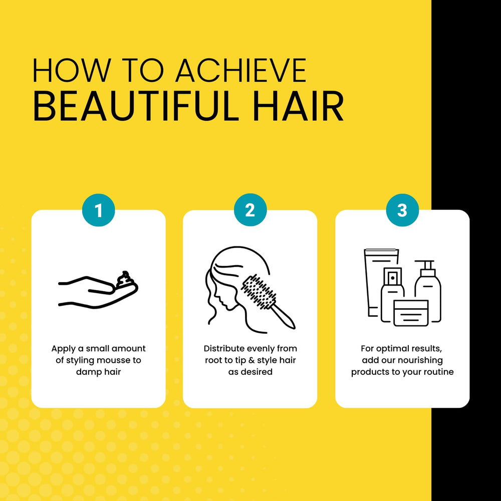 The Hair Diagram Ashley Marie Mousse con aceite de semilla de uva y seda.