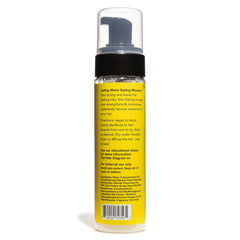 The Hair Diagram Ashley Marie Mousse sin residuos, cabello suave y manejable.