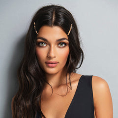 The Hair Edit Marble Pins acetato tortuga, ideales para looks casuales o glamour.