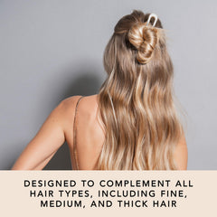 The Hair Edit Sleek Chignon Pin, fijación duradera para todo tipo de cabello.