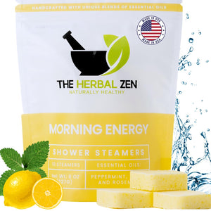 The Herbal Zen bomba de ducha Energía para despertar con menta y limón