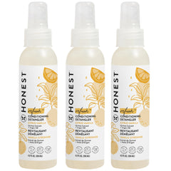 The Honest Company Desenredante para cabello Citrus Vanilla, atomizador práctico para peinado diario.
