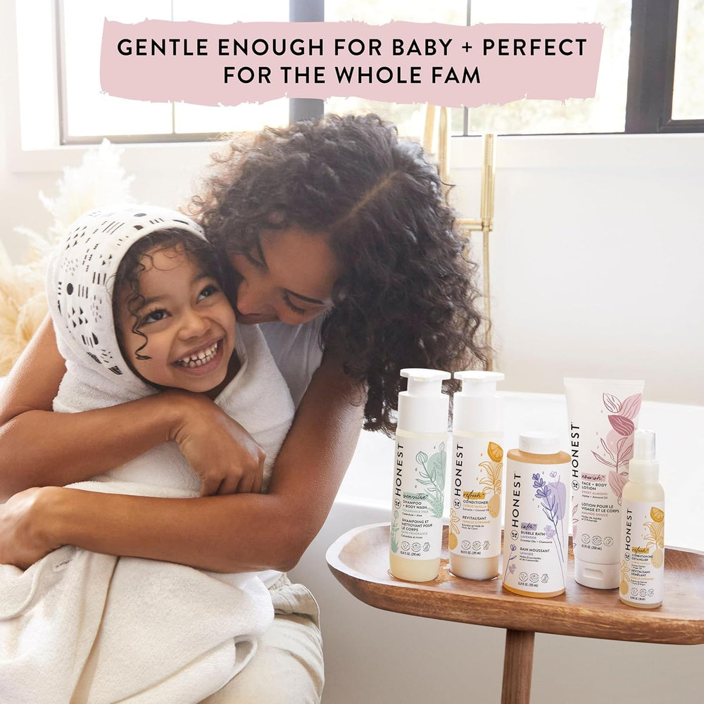 Etiqueta sin fragancia de The Honest Company, ideal para piel muy sensible