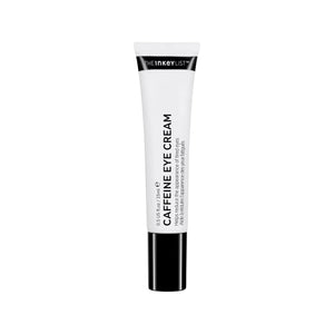 The INKEY List crema de ojos cafeína en bote de 15 ml para bolsitas