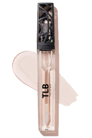 The Lip Bar Brillo Minimalista Transparente para labios con acabado suave y alto brillo.