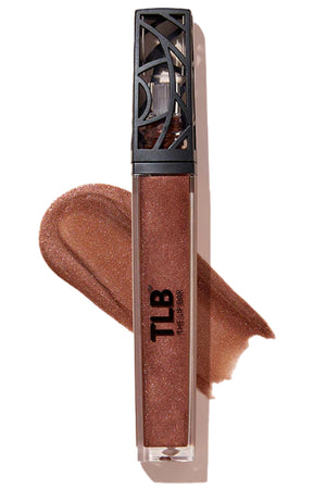 The Lip Bar Gloss Extra marrón brillo: aplicación suave y acabado natural
