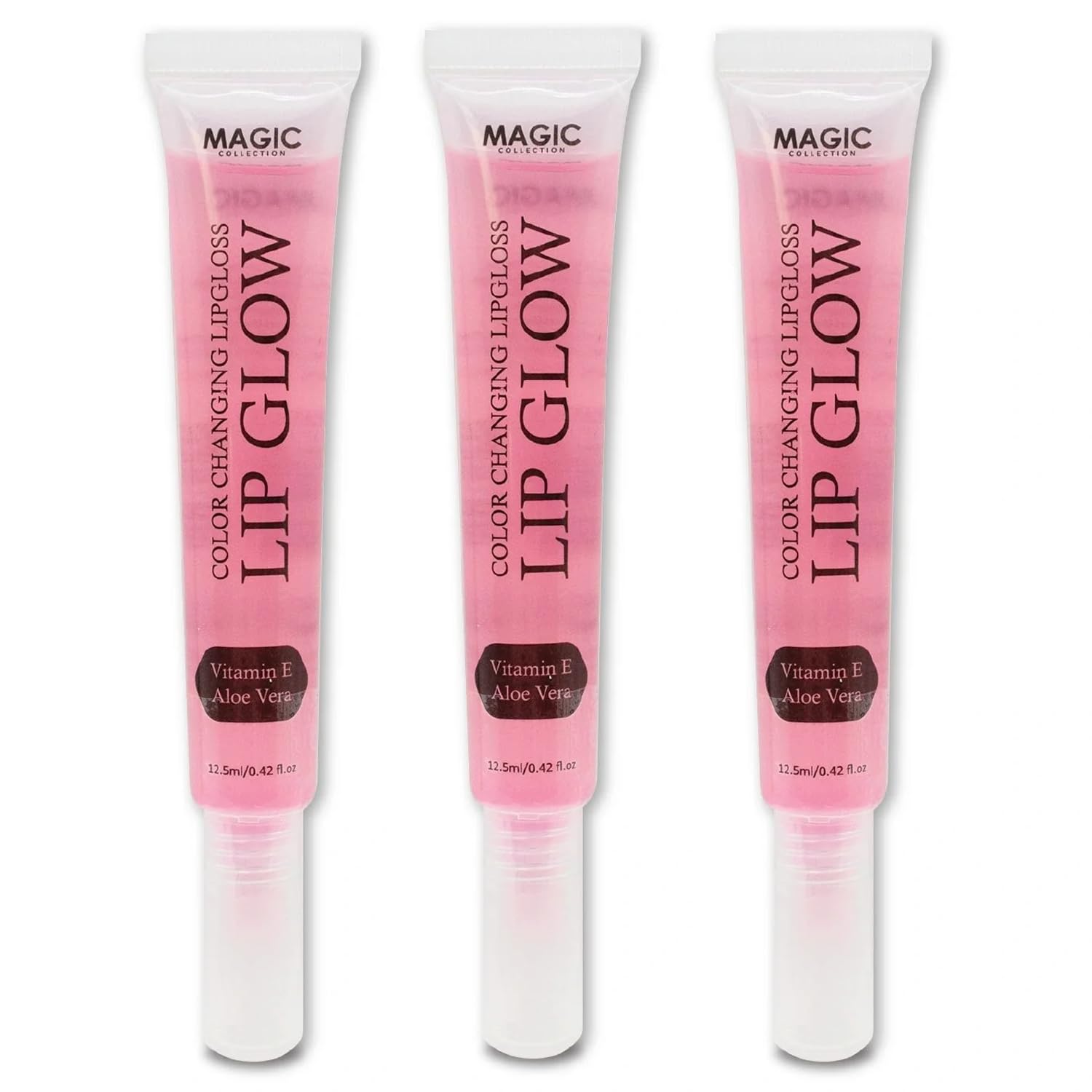 The Make-Up Artist Project Lip Glow cambia de color según la temperatura para realzar el tono natural.