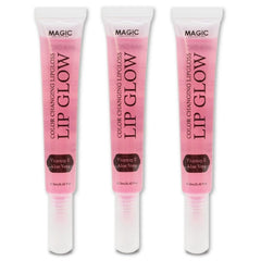The Make-Up Artist Project Lip Glow cambia de color según la temperatura para realzar el tono natural.