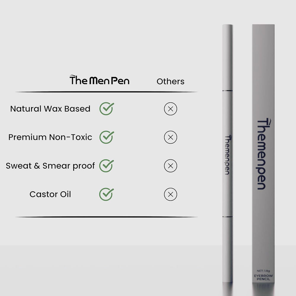The Men Pen, microblading efecto natural, rellena zonas dispersas.