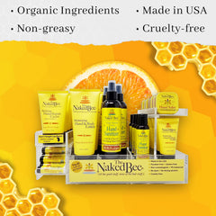The Naked Bee crema manos miel azahar-textura-suave ofrece confort tras lavado.