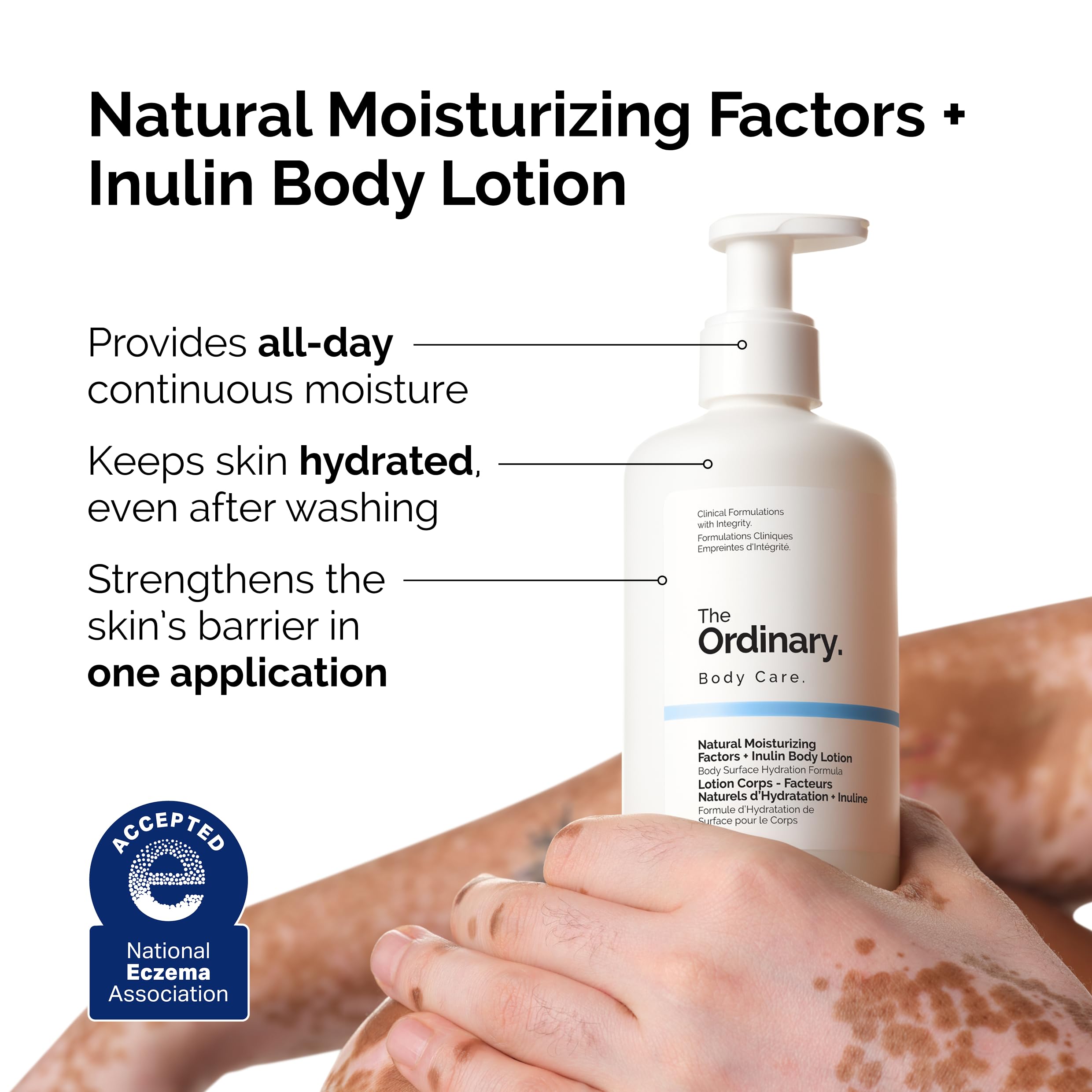 Crema facial con factores naturales de hidratación y ácido hialurónico para hidratación diaria.