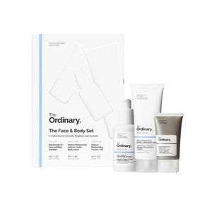 The Ordinary Niacinamida 5% emulsión para rostro y cuerpo en botella, tono más uniforme.
