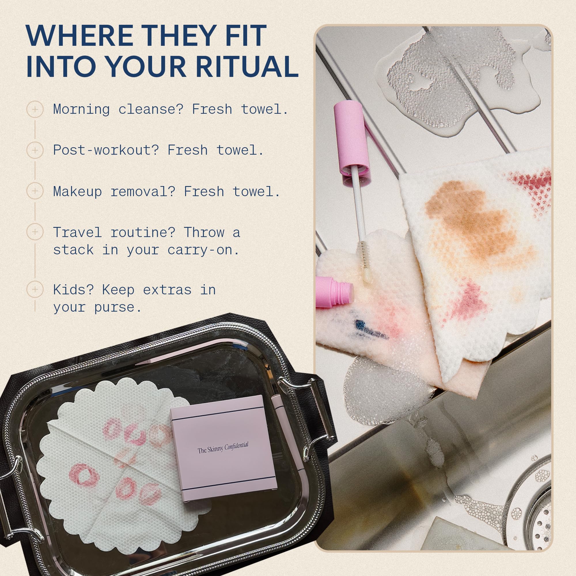 The Skinny Confidential: materiales de alta calidad para una rutina de skincare conveniente
