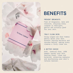The Skinny Confidential: toallas sin cloro ni fragancias para piel sensible y limpia