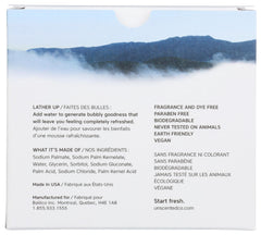 The Unscented Company jabon-barra-5-unidades textura cremosa ideal para piel sensible.