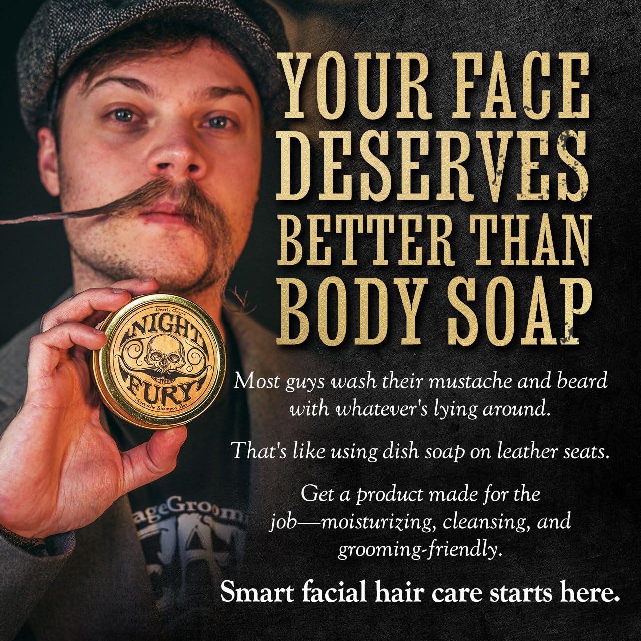 THE VINTAGE GROOMING CO Night Fury lavado corporal multiuso