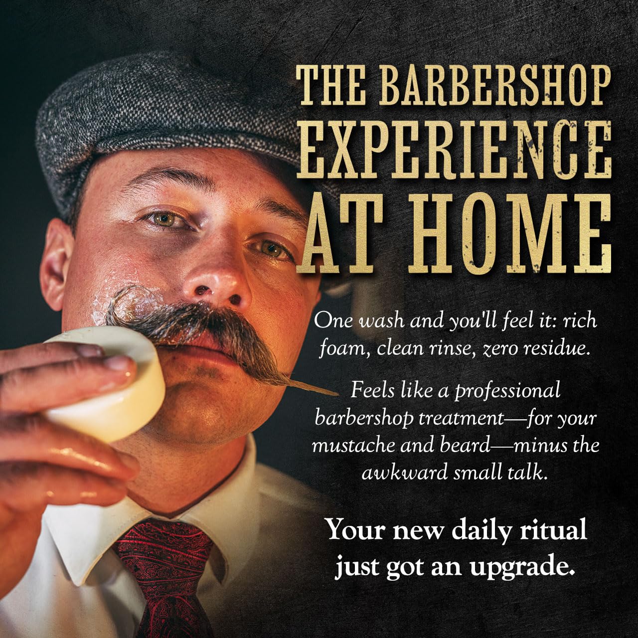 THE VINTAGE GROOMING CO Night Fury leche de cabra nutre barba y piel