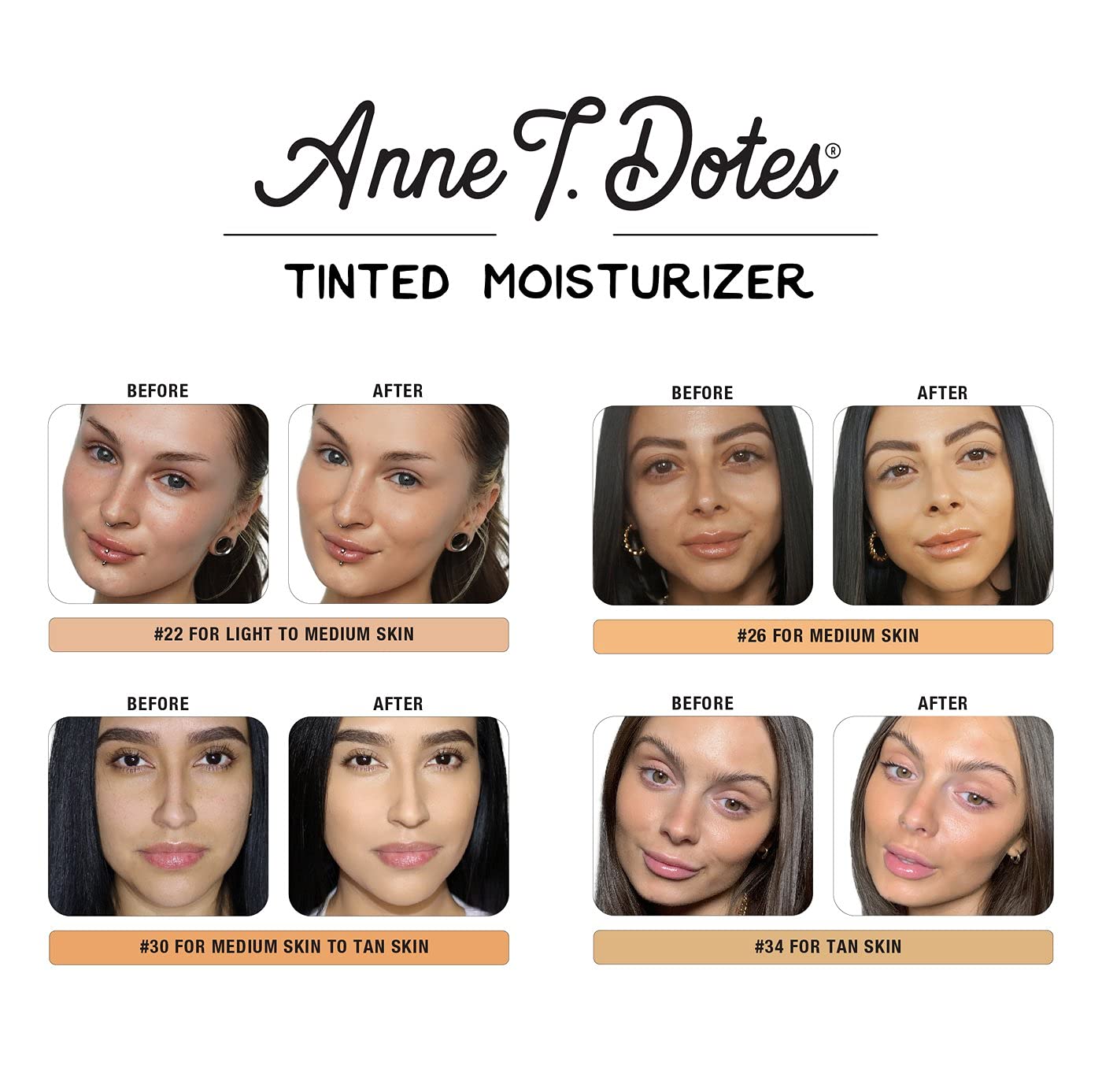 theBalm Anne T. Dotes Tinted Moisturizer piel combinacion: equilibrio de tono y textura.