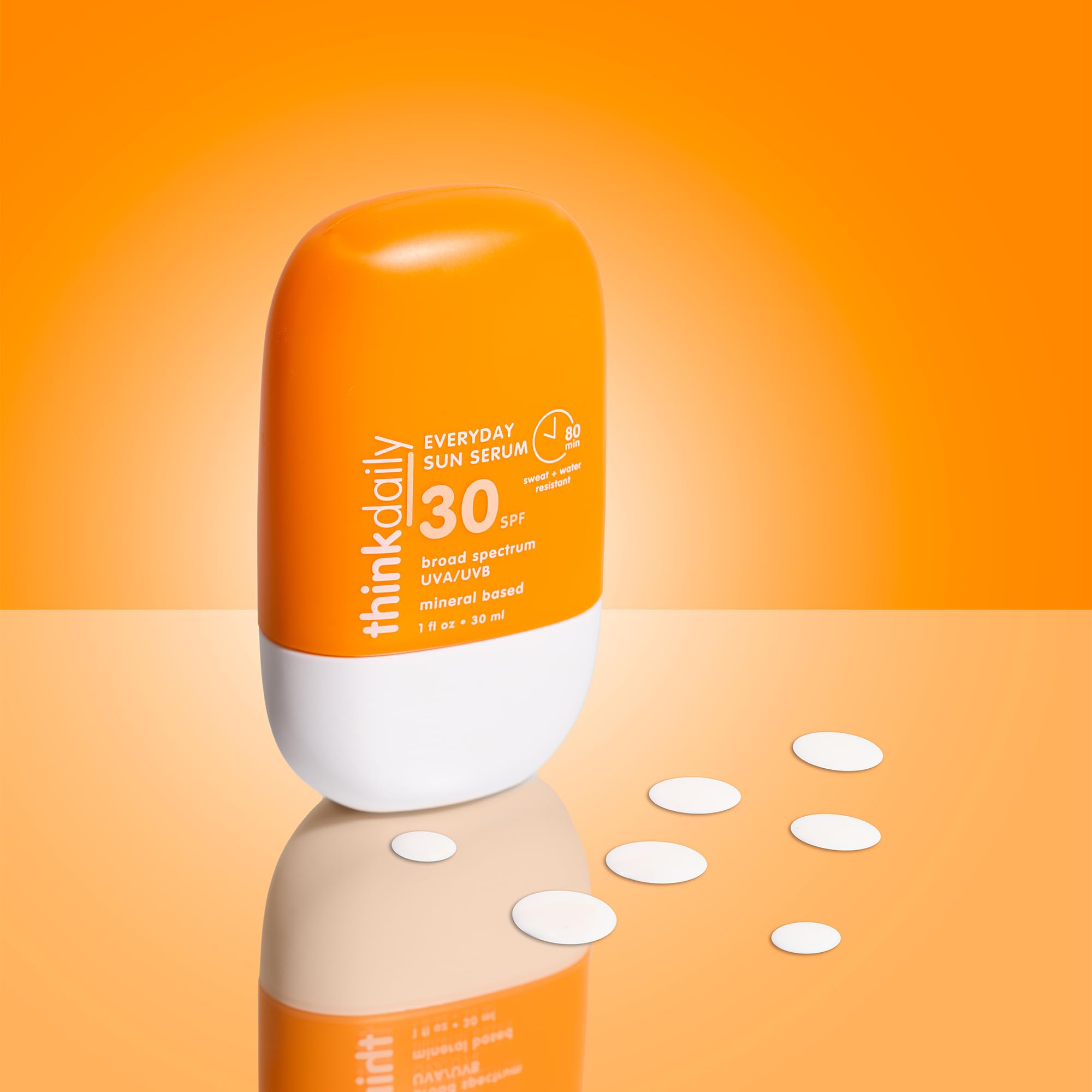 Thinkdaily SPF30 acabado satinando la piel sin grasa