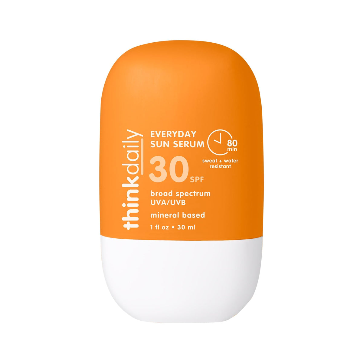 Thinkdaily SPF30 frente del envase, protección diaria para la piel
