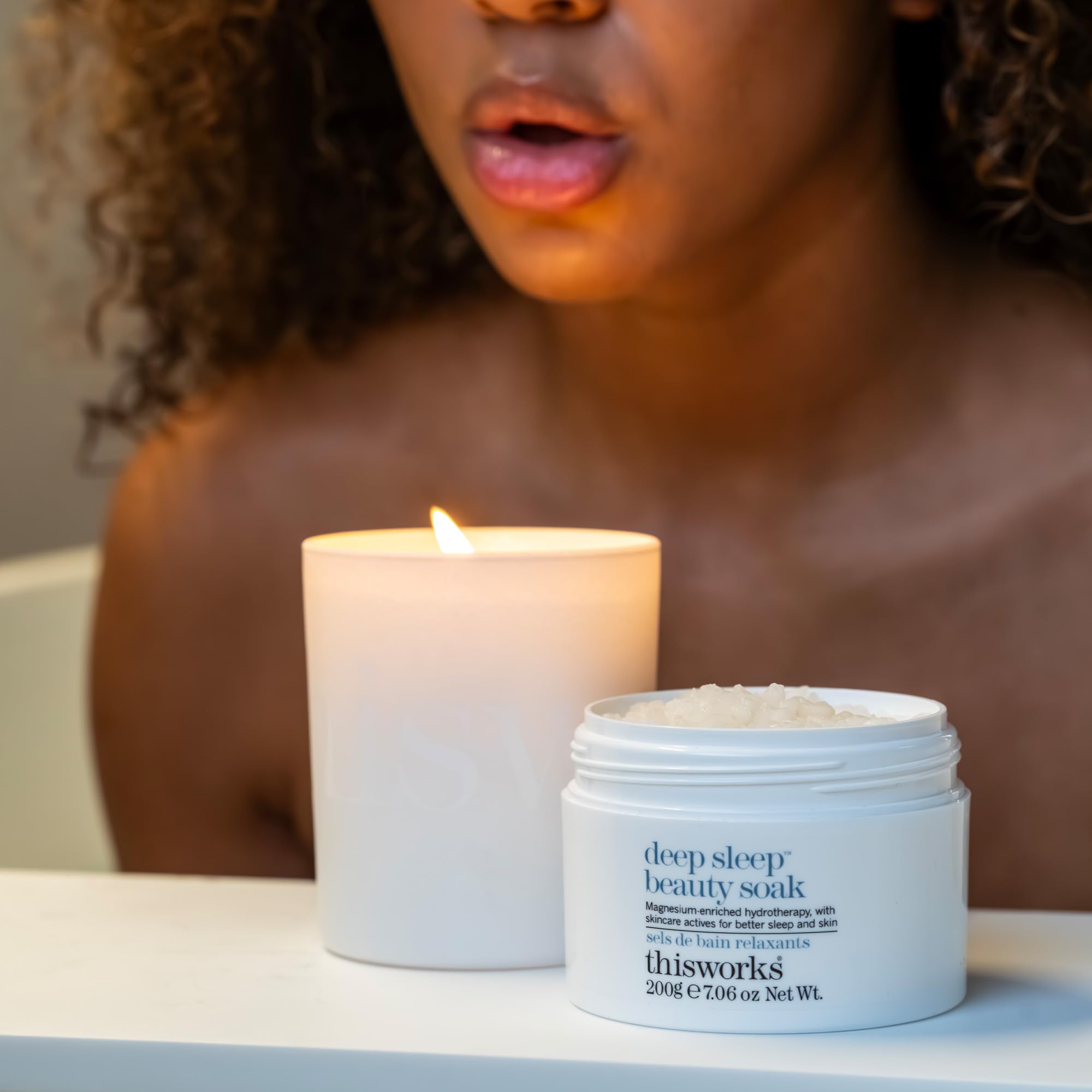 THISWORKS Deep Sleep Body Whip vetiver para calmar la mente al dormir