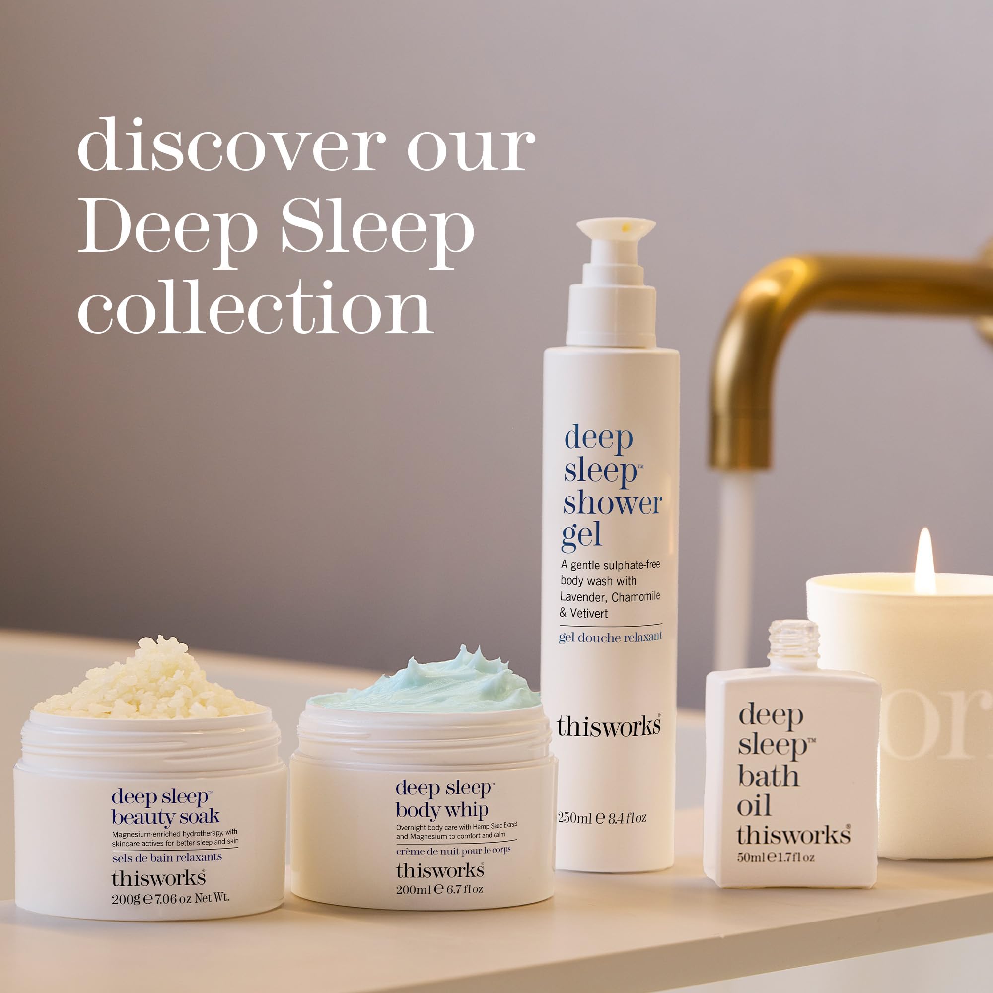 THISWORKS Cuidado corporal Sueño Profundo ayuda a dormir mejor con aroma calmante.