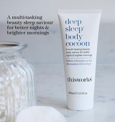 THISWORKS Cuidado corporal Sueño Profundo con textura ligera que se absorbe rápidamente.