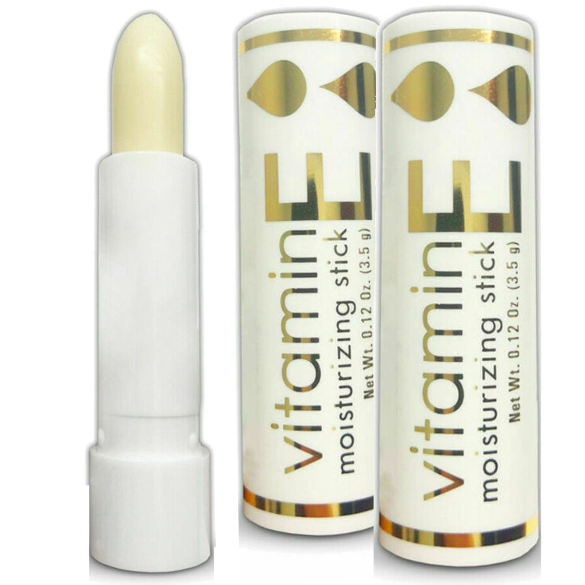 Three Pebbles Balsamo labial Vitamina E, hidratación para labios secos.